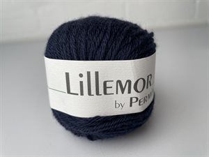 Lillemor by Permin 100% økologisk merinould - navyblå